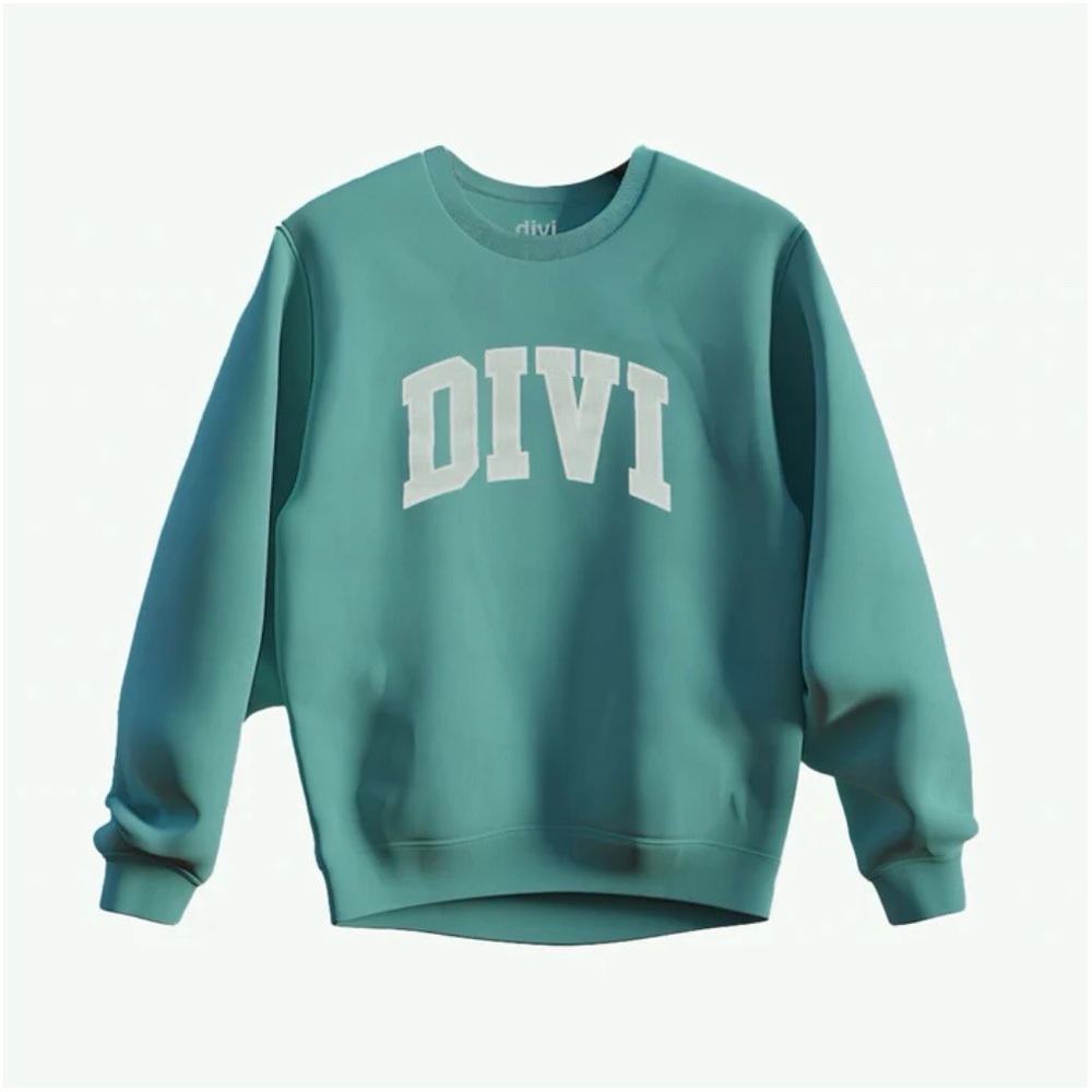 NEW DIVI Crewneck Sweatshirt - Comfort Colors Size LARGE
